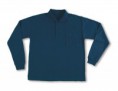 Polo manga larga 1 bolsillo algodón azul marino